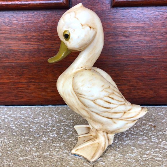 Vintage Mid Century Japan Ceramic Duck Figurine - Picture 3 of 9